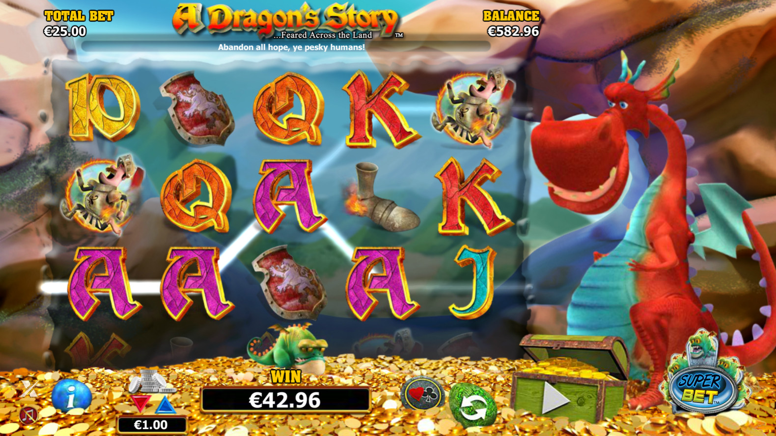 A Dragon's Story video slot